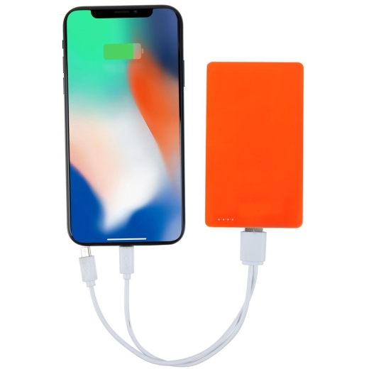 Изображение №4 | Внешний аккумулятор Easy Trick, 4000 мАч, оранжевый