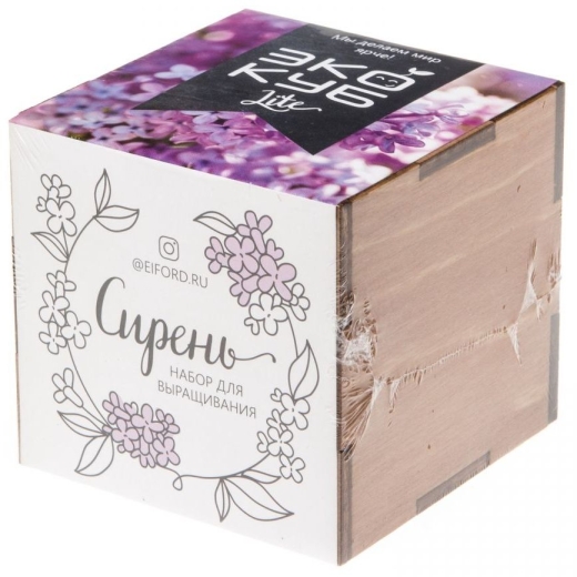Изображение №7 | Набор для выращивания «Экокуб Lite», сирень
