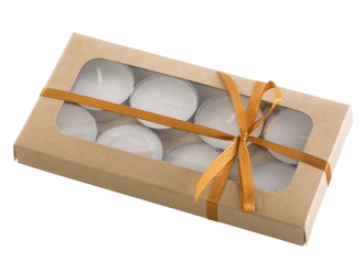 Изображение №1 | Чайные свечи с предсказаниями «Surprise» (белый, коричневый)