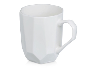 Изображение №1 | Кружка с гранями «Amery» (белый глянцевый)