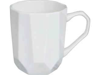 Изображение №2 | Кружка с гранями «Amery» (белый глянцевый)