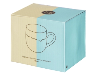 Изображение №4 | Кружка с вулканическим дизайном «Etna» (бежевый)