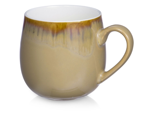 Изображение №1 | Кружка с вулканическим дизайном «Etna» (бежевый)