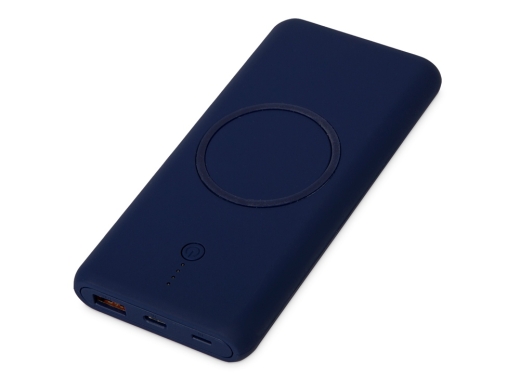 Изображение №1 | Внешний беспроводной аккумулятор c QC/PD «Reload», 10000 mAh (темно-синий)