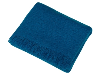 Изображение №3 | Плед акриловый «Mohair» (синий)