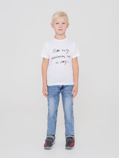 Изображение №6 | Футболка детская «Так хочу работать», белая, на рост 106-116 см (6 лет)