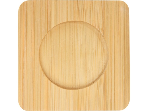 Изображение №4 | Стеклянный стакан «Manti» с двойными стенками и подставкой, 100 мл, 2 шт (натуральный)