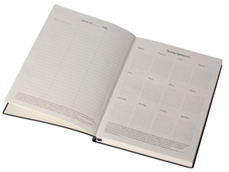 Изображение №7 | Бизнес блокнот А5 «Supreme» (темно-синий)