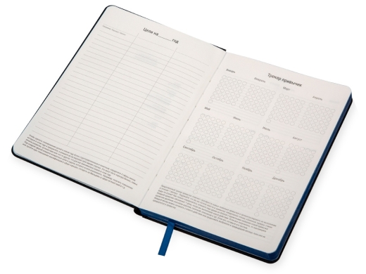 Изображение №5 | Бизнес-блокнот А5 «Bossy» (черный, синий)