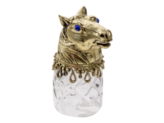 Изображение №7 | Подарочный набор «Русская охота» (стопки- прозрачный/золотистый, шкатулка- темно-коричневый/рыжий)