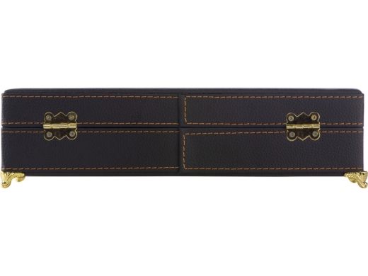 Изображение №13 | Подарочный набор «Русская охота» (стопки- прозрачный/золотистый, шкатулка- темно-коричневый/рыжий)