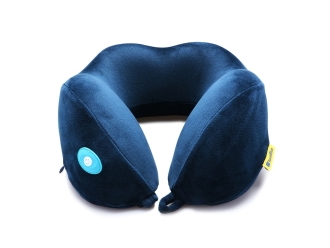 Изображение №1 | Подушка для путешествий со встроенным массажером «Massage Tranquility Pillow» (синий)