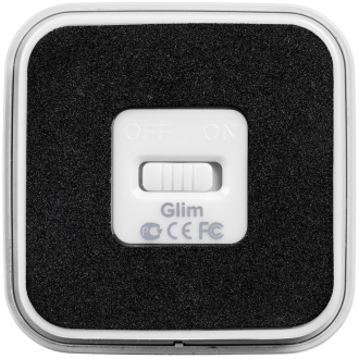 Изображение №7 | Беспроводная колонка с подсветкой гравировки Glim, белая