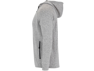 Изображение №3 | Толстовка на молнии «Everest», мужская S (меланжевый белый)