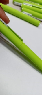 Изображение №6 | Ручка пластиковая шариковая «Bon» soft-touch (зеленое яблоко)