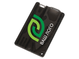 Изображение №3 | Мультиинструмент с ножом и вилкой «Hungry» (черный, серебристый)