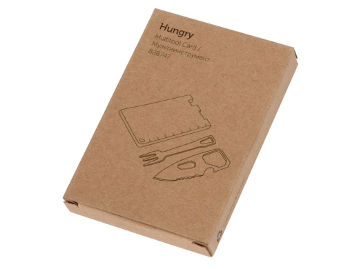 Изображение №11 | Мультиинструмент с ножом и вилкой «Hungry» (черный, серебристый)