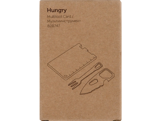 Изображение №12 | Мультиинструмент с ножом и вилкой «Hungry» (черный, серебристый)