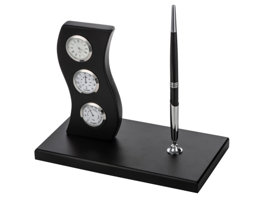 Изображение №1 | Настольный прибор «Господин Председатель» (черный, серебристый)