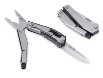 Изображение №1 | Мультитул-пассатижи Scopus 4-в-1 с двумя отвертками (серебристый, черный)