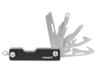 Изображение №4 | Компактный складной мультитул 10-в-1 «Canto» с фиксатором (серебристый, черный)