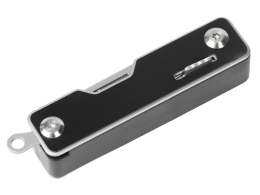 Изображение №2 | Компактный складной мультитул 10-в-1 «Canto» с фиксатором (серебристый, черный)