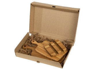 Изображение №9 | Набор разделочных досок на подставке «Ruby» (натуральный коричневый)