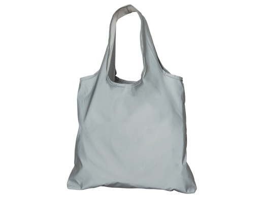 Изображение №2 | Складная светоотражающая сумка-шоппер «Reflector» (серый светоотражающий)