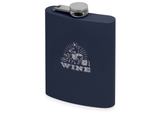 Изображение №3 | Фляжка «Remarque» soft-touch 2.0 (синий)