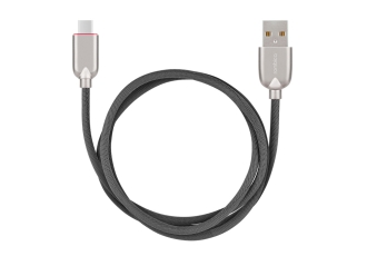 Изображение №2 | Кабель USB-A - USB-C «DIGITAL CB-05», QC/PD, 1 м (серый)