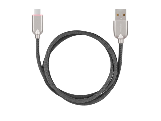 Изображение №2 | Кабель USB-A - USB-C «DIGITAL CB-05», QC/PD, 1 м (серый)