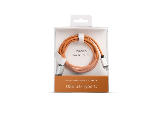 Изображение №4 | Кабель USB-A - USB-C «DIGITAL CL-05», QC/PD, 1 м (оранжевый)