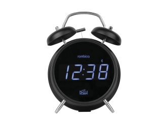 Изображение №2 | Настольные часы с колонкой «Cosmo» (черный)