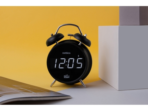 Изображение №6 | Настольные часы с колонкой «Cosmo» (черный)