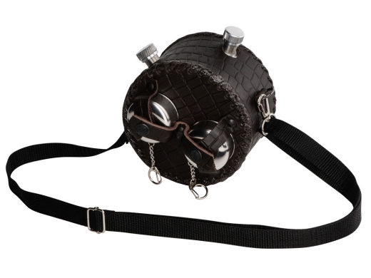 Изображение №1 | Фляга (темно-коричневый/серебристый)