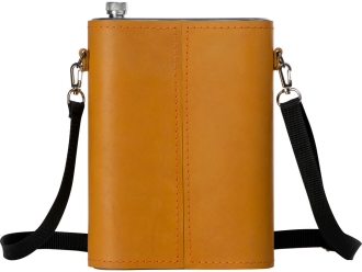 Изображение №4 | Фляга (серебристый, рыжий)