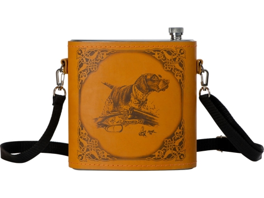 Изображение №3 | Фляга (серебристый, рыжий)