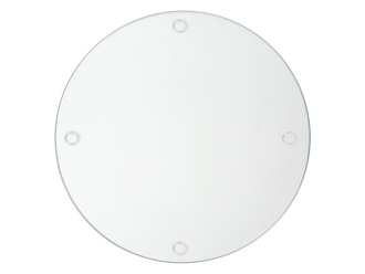 Изображение №3 | Набор для сыра со стеклянной доской «Gauda» (прозрачный, натуральный, коричневый)