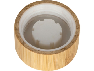 Изображение №4 | Бутылка из переработанного пластика rPET «Kato Bamboo» с бамбуковой крышкой, 500 мл (прозрачный)