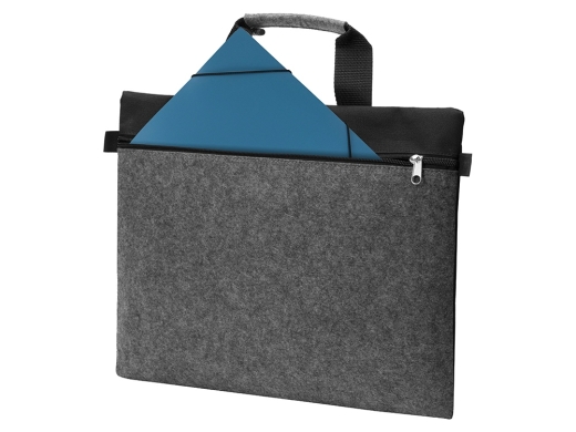 Изображение №2 | Сумка для документов «Felty» (серый/черный)