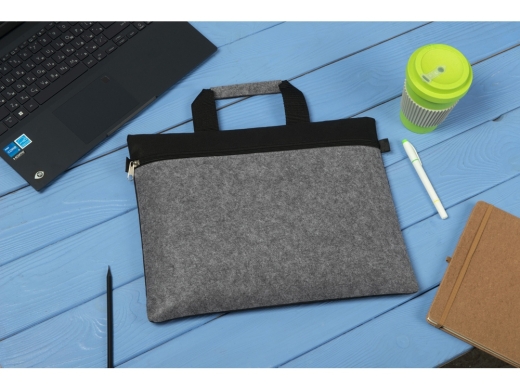 Изображение №5 | Сумка для документов «Felty» (серый/черный)