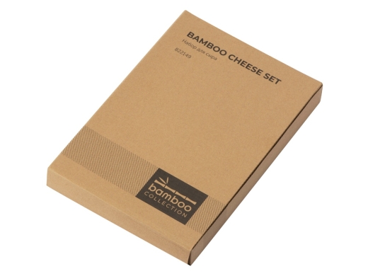 Изображение №8 | Набор для сыра из бамбука со съемной подставкой «Camembert» (натуральный/серебристый)