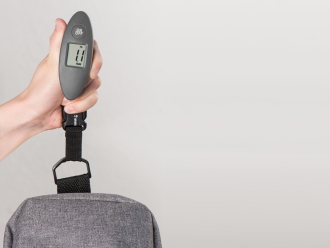 Изображение №4 | Багажные весы с покрытием soft-touch «Gravity» (серый)