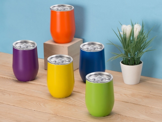 Изображение №6 | Вакуумная термокружка «Sense», непротекаемая крышка, крафтовая упаковка (серебристый)