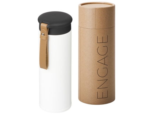 Изображение №1 | Вакуумный термос «Engage»,тубус, 450 мл (белый, черный, коричневый)