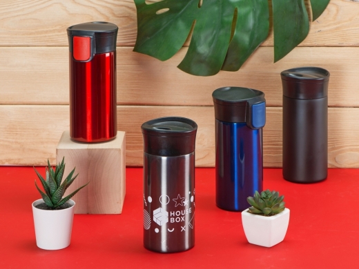 Изображение №9 | Вакуумная герметичная термокружка «Upgrade», тубус (красный)