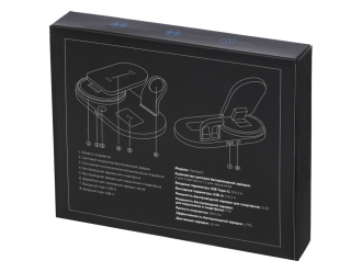 Изображение №16 | Складная зарядная станция с беспроводной зарядкой «Flashport», 15 Вт (белый)