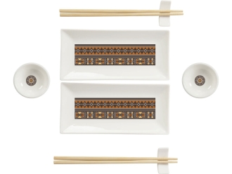 Изображение №2 | Набор для сервировки суши «Unagi» (белый)