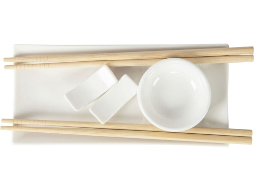 Изображение №5 | Набор для сервировки суши «Unagi» (белый)