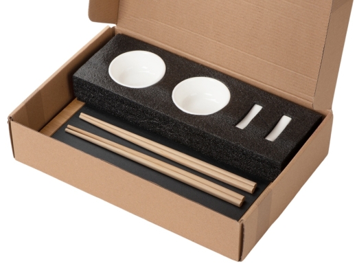 Изображение №16 | Набор для суши со сланцевой доской «Maki» (черный, коричневый, белый)